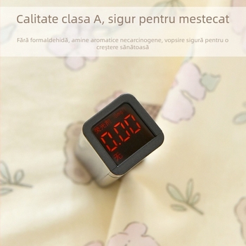 Foaie de pat pentru nou-născuți din bumbac 100%, clasă A, pentru toate anotimpurile