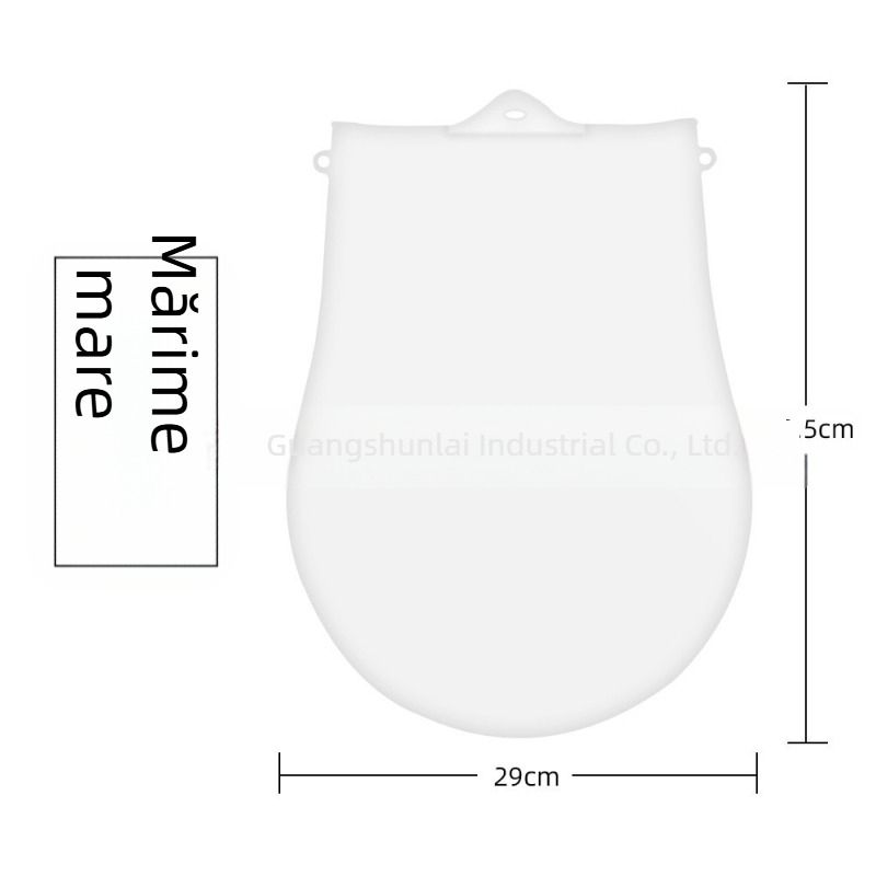 Covoraș din silicon antibacterian, grosime sporită, pentru frământat aluatul, de calitate alimentară, pentru întins aluatul în bucătărie și coacere