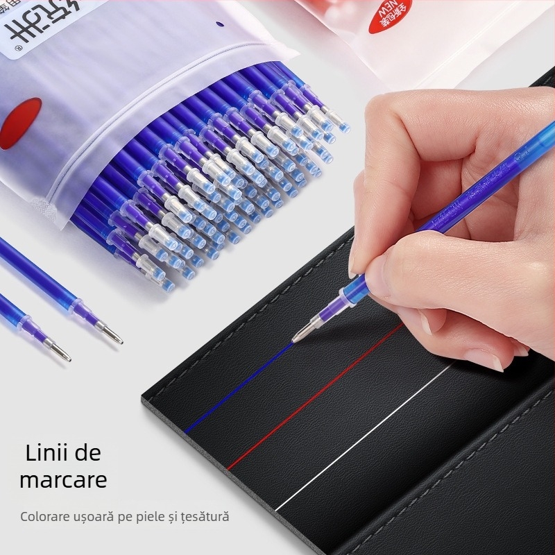 Stilou de marcaj cu temperatură înaltă pentru țesături și piele, linie 1,0 mm, cartuș de reîncărcare