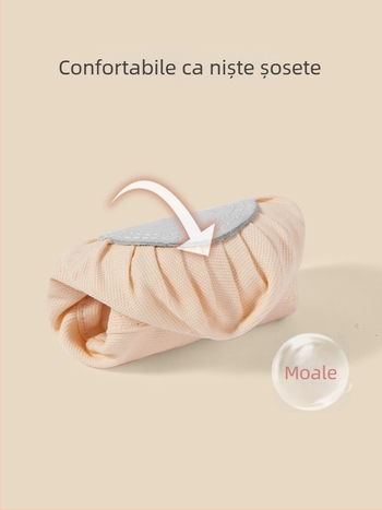 Pantofi de dans pentru copii și adulți, talpă moale, culoare pielii, pentru antrenament de balet, stil Cat-Paw, clasic