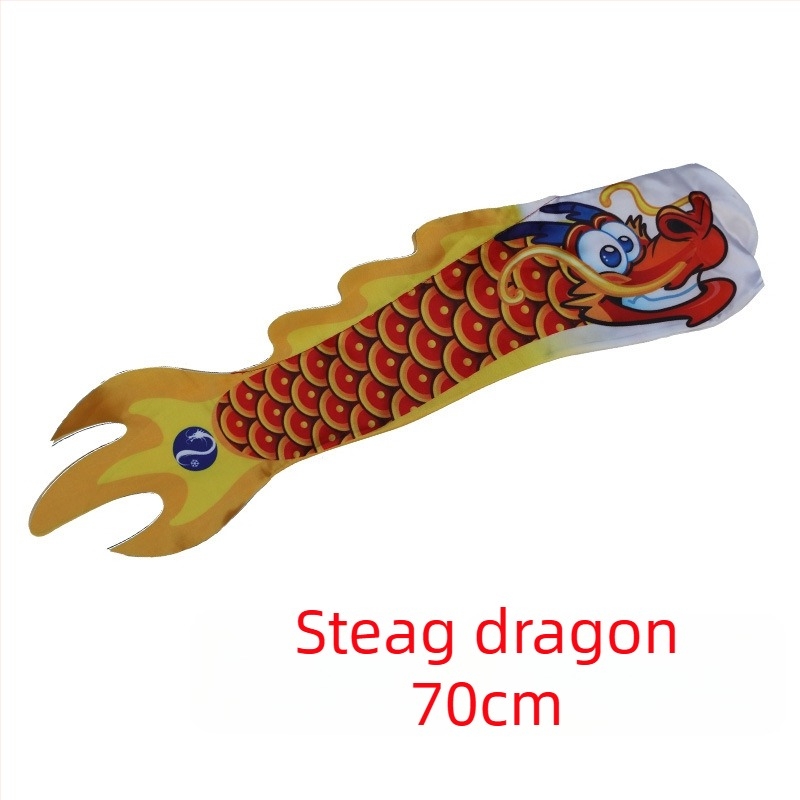 Steag dragon Chinez de 1 m pentru ghizi și festivaluri - Steag dragon creativ