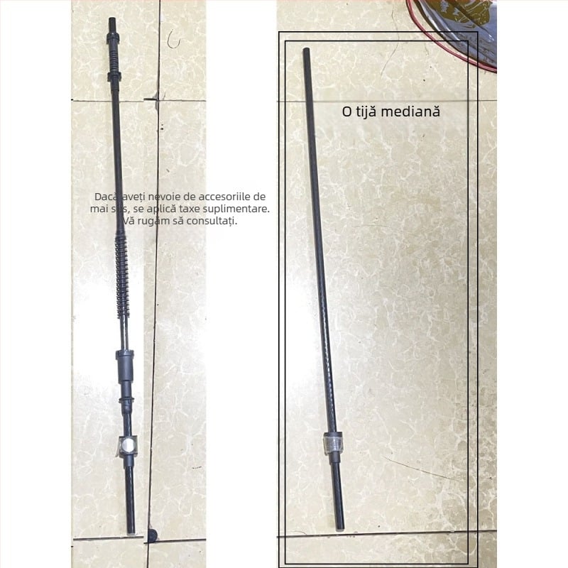 Accesorii pentru umbrelă cu 8 brațe și tijă lungă, pentru parasol solar și umbrelă de golf, mâner drept, tije din fibră