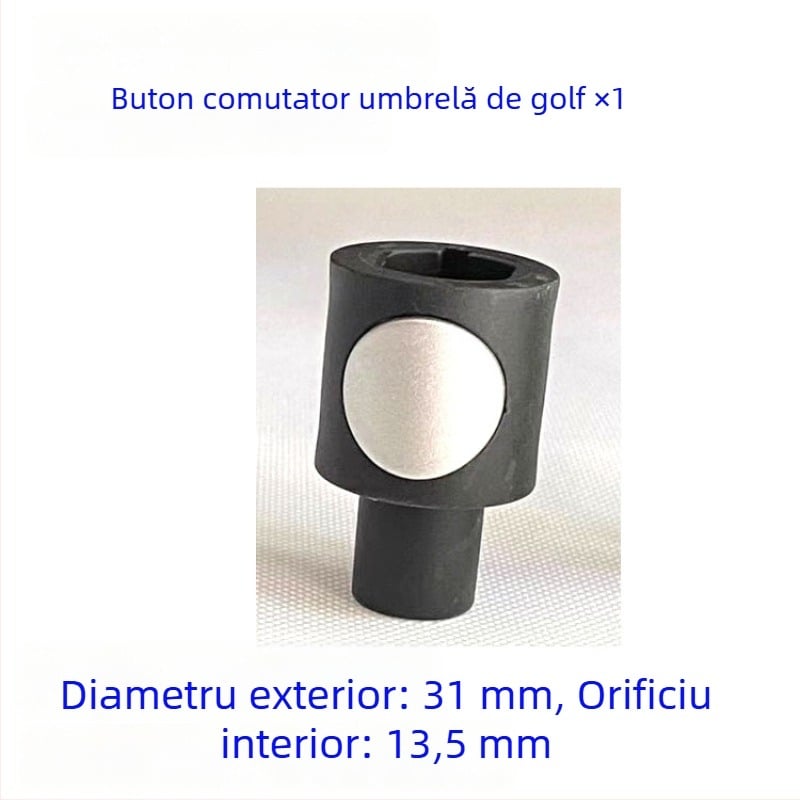 Accesorii pentru umbrelă cu 8 brațe și tijă lungă, pentru parasol solar și umbrelă de golf, mâner drept, tije din fibră
