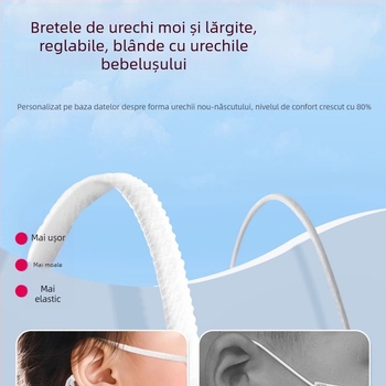 Măști pentru bebeluși, 0–6 luni și 6–12 luni, nou-născuți, protecție toamnă–iarna pentru ieșiri afară