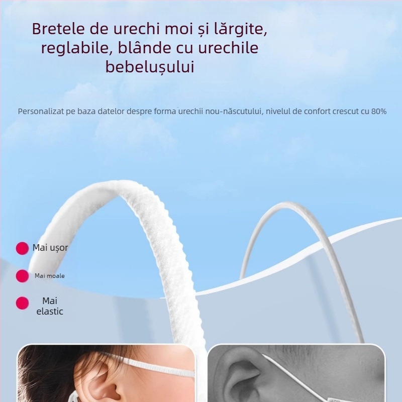 Măști pentru bebeluși, 0–6 luni și 6–12 luni, nou-născuți, protecție toamnă–iarna pentru ieșiri afară