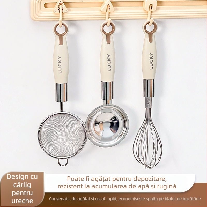 Set de instrumente pentru alimentația bebelușului: forme la aburi pentru prăjituri și ouă, tel de ouă, sită pentru coacere