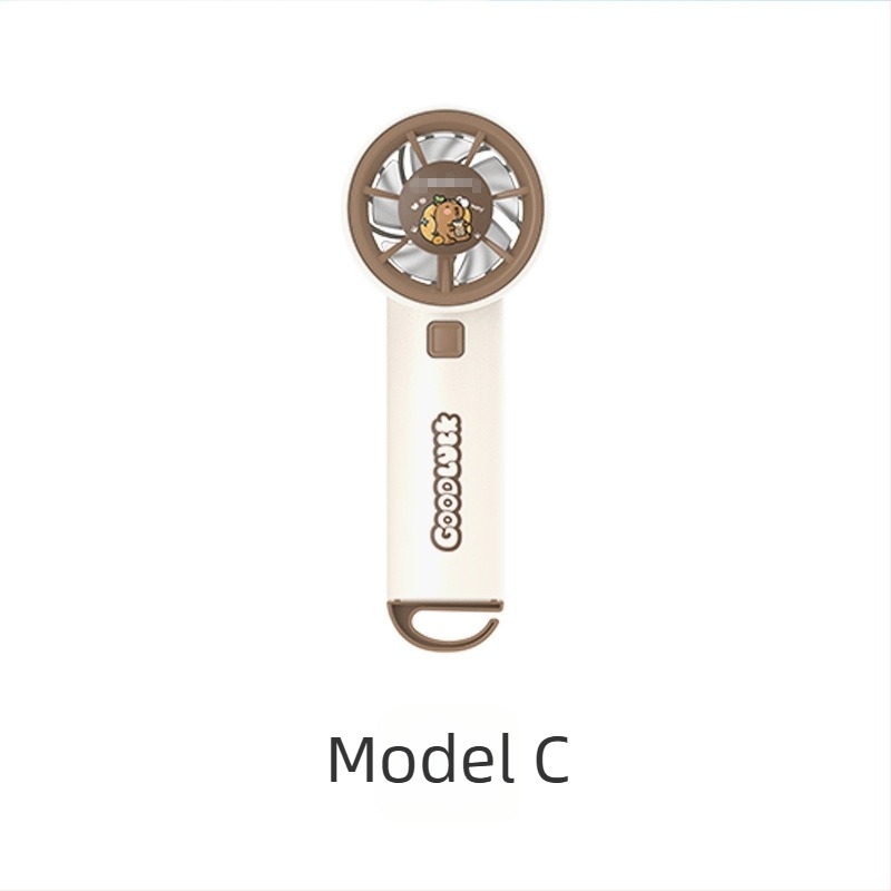 Ventilator mini USB, silențios, dual-use: mâner și birou, purtare la gât, pentru interior și exterior