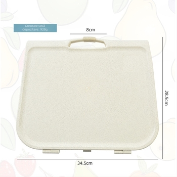 Set de cuțite pentru bucătărie cu tocător — set complet pentru uz casnic și în aer liber, cuțite pentru carne și fructe