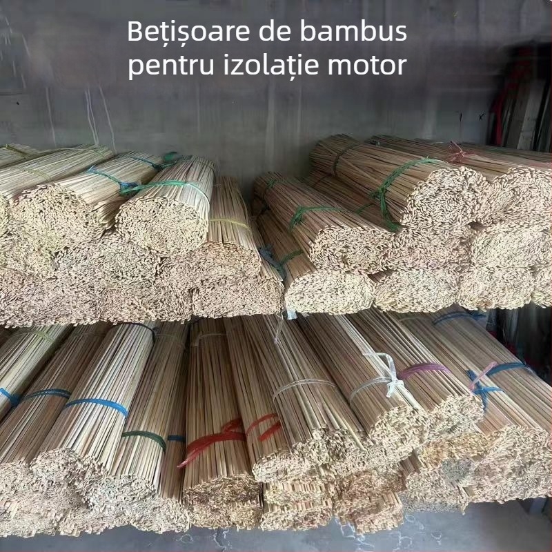 Unealtă de reparat motoare din bambus, lungime 0,8 m, bețișor din bambus izolat pentru repararea slotului motorului