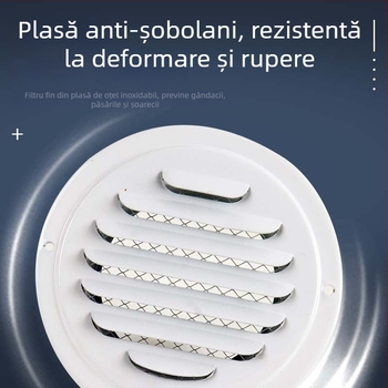Orificiu de aer circular din oțel inoxidabil 304 pentru hotă de bucătărie