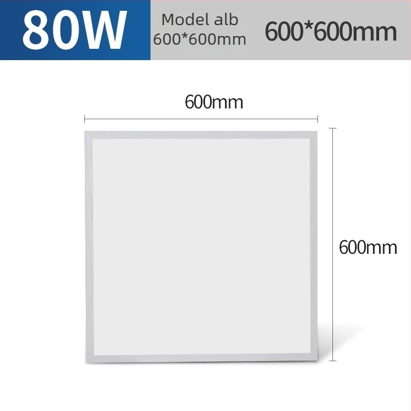 Panou LED încastrat pentru tavan, lampă LED plată 300x300/600/1200, impermeabil, pentru baie, bucătărie și birou