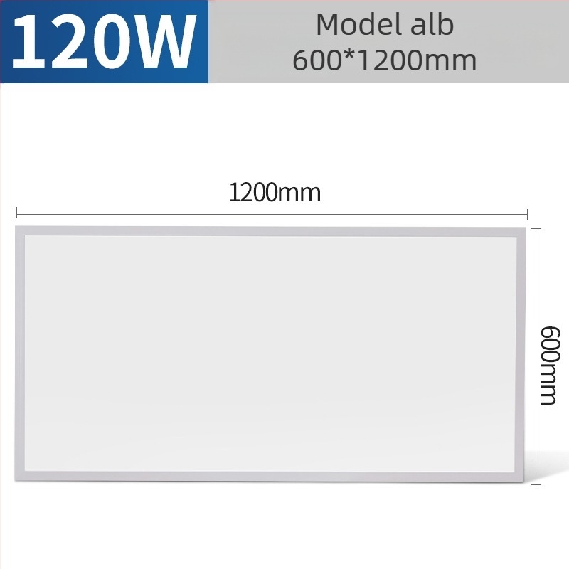 Panou LED încastrat pentru tavan, lampă LED plată 300x300/600/1200, impermeabil, pentru baie, bucătărie și birou