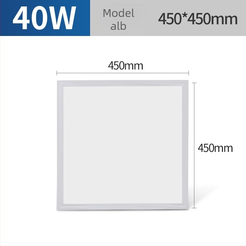 Panou LED încastrat pentru tavan, lampă LED plată 300x300/600/1200, impermeabil, pentru baie, bucătărie și birou