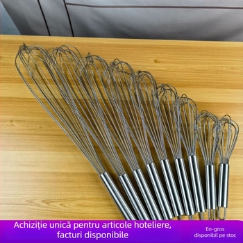 Bătător manual pentru ouă din oțel inoxidabil 304/201, compact mini, pentru uz casnic, semi-automat