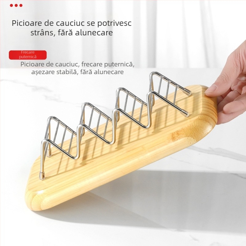Raft pentru taco din oțel inoxidabil 304 – suport de expunere pentru clătite și rulouri