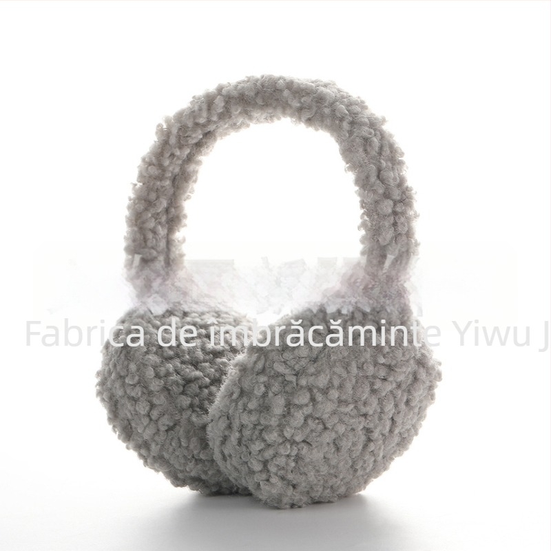 Protecții pentru urechi din pluș, iarnă, unisex, culoare solidă, drăguțe și calde