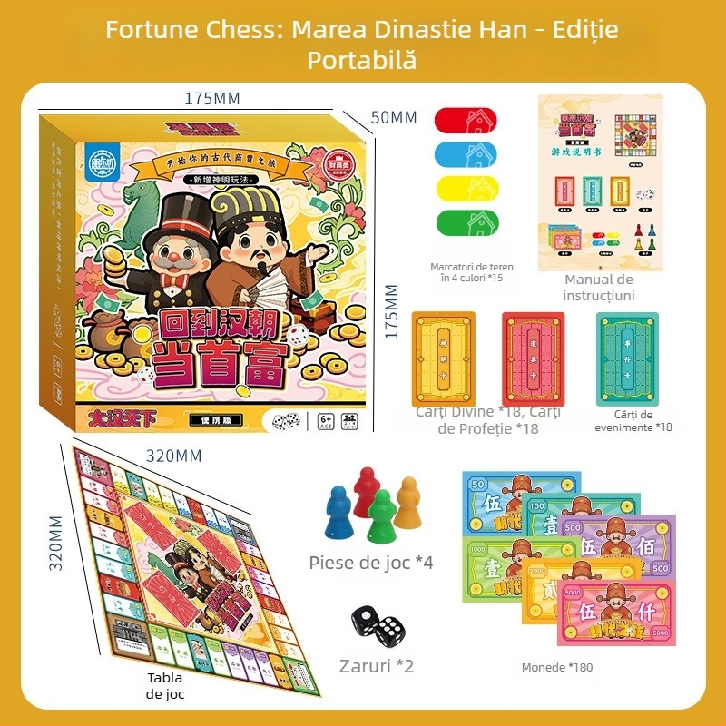 Monopoly Deluxe pentru familie – joc educativ de societate Turul lumii