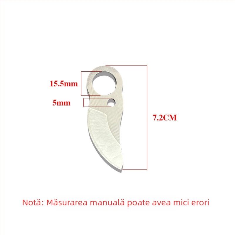 Foarfece electrice pentru crenguile fructelor, cu baterie Li‑ion, lamă din oțel de înalt carbon, dimensiuni 2.5/2.8/3.0/4.0