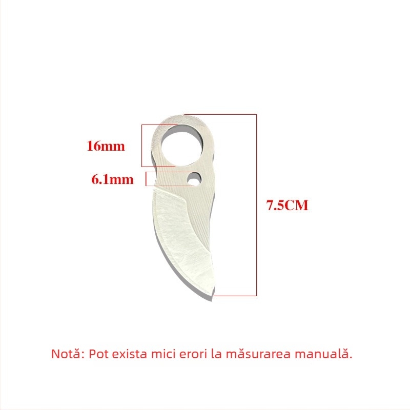 Foarfece electrice pentru crenguile fructelor, cu baterie Li‑ion, lamă din oțel de înalt carbon, dimensiuni 2.5/2.8/3.0/4.0