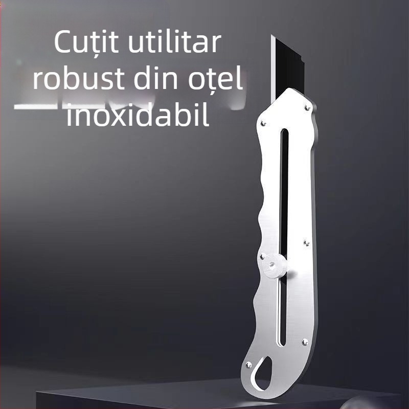 Cuțit universal cu acoperire din cauciuc, pentru tăierea hârtiei și a tapetului, unealtă industrială multifuncțională