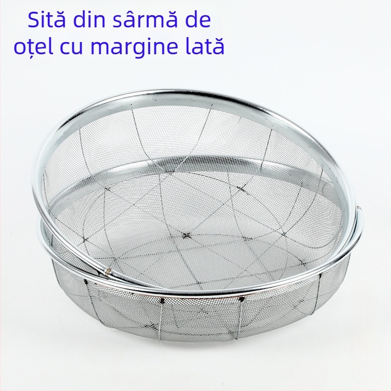 Jingmu Sită din sârmă de fier pentru făină și cereale