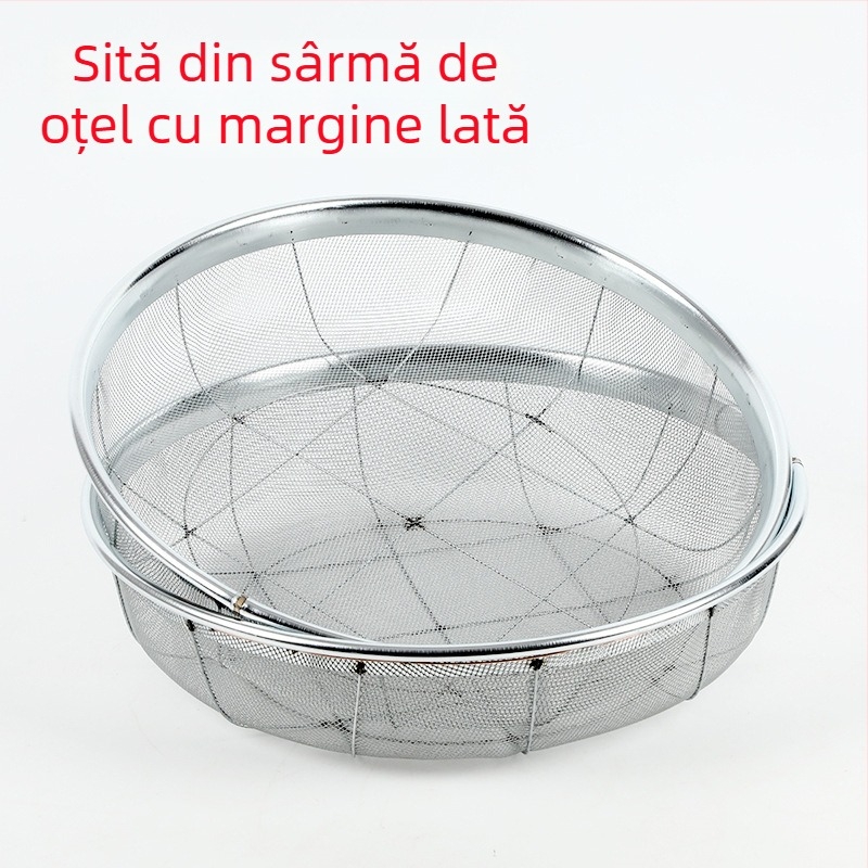 Jingmu Sită din sârmă de fier pentru făină și cereale