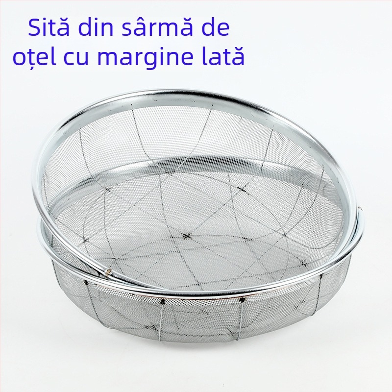 Jingmu Sită din sârmă de fier pentru făină și cereale