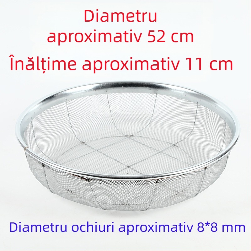 Jingmu Sită din sârmă de fier pentru făină și cereale
