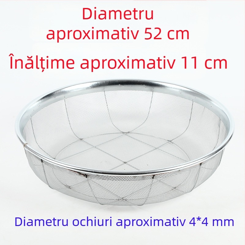 Jingmu Sită din sârmă de fier pentru făină și cereale