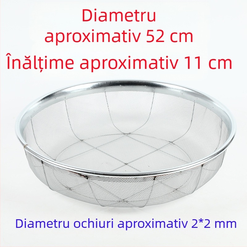Jingmu Sită din sârmă de fier pentru făină și cereale