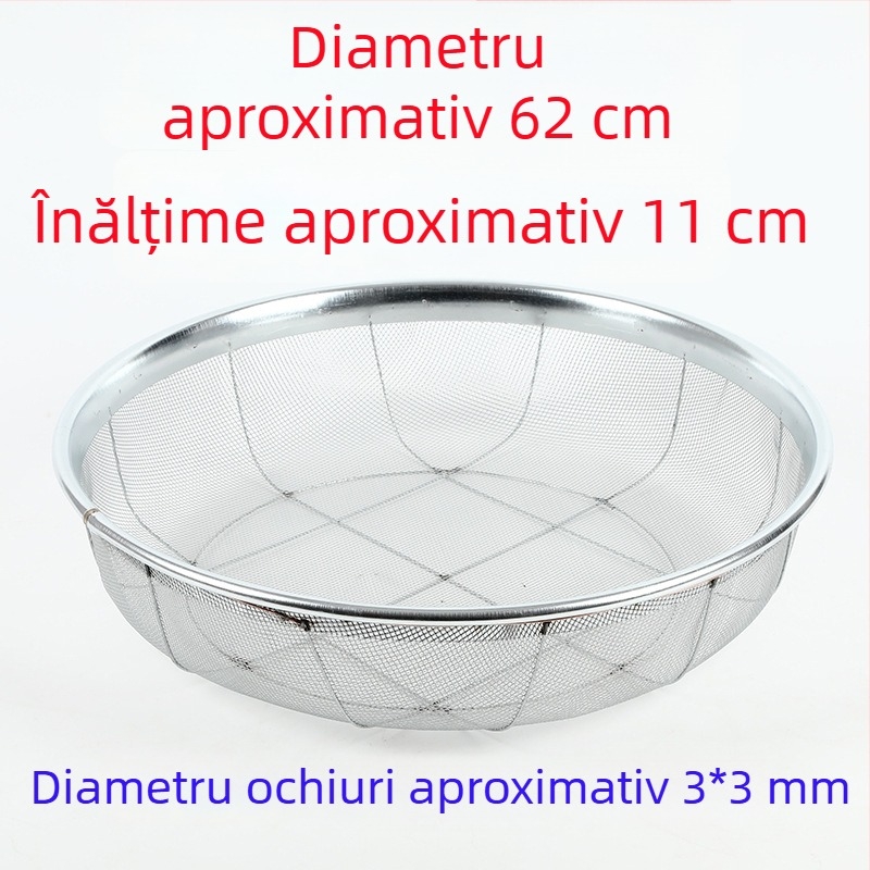 Jingmu Sită din sârmă de fier pentru făină și cereale