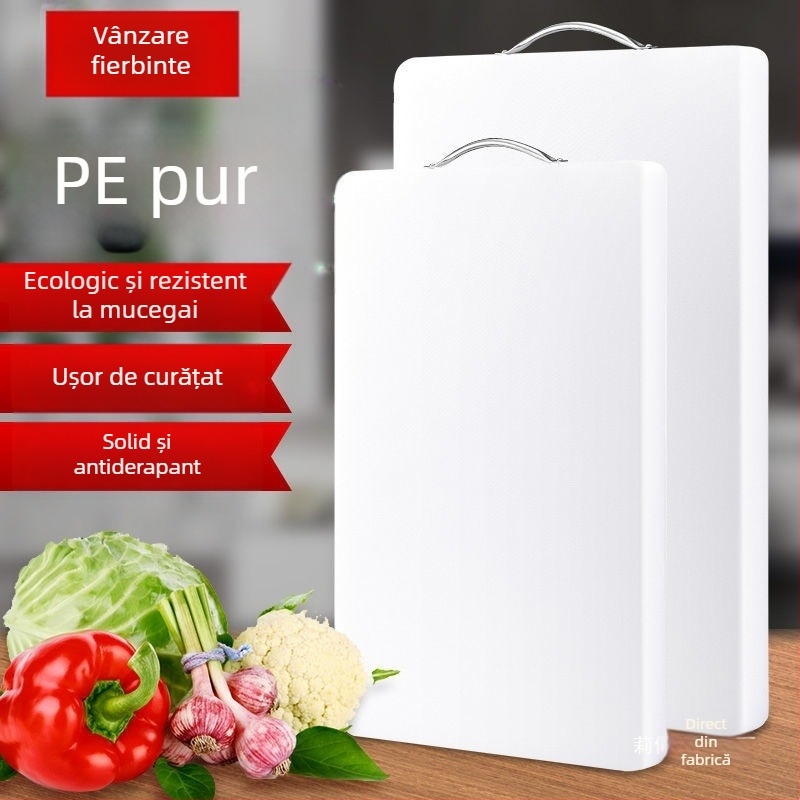 Tocător PE din plastic alimentar, pentru uz casnic, tocător de bucătărie din plastic, tocător de fructe în cămin, Liyang