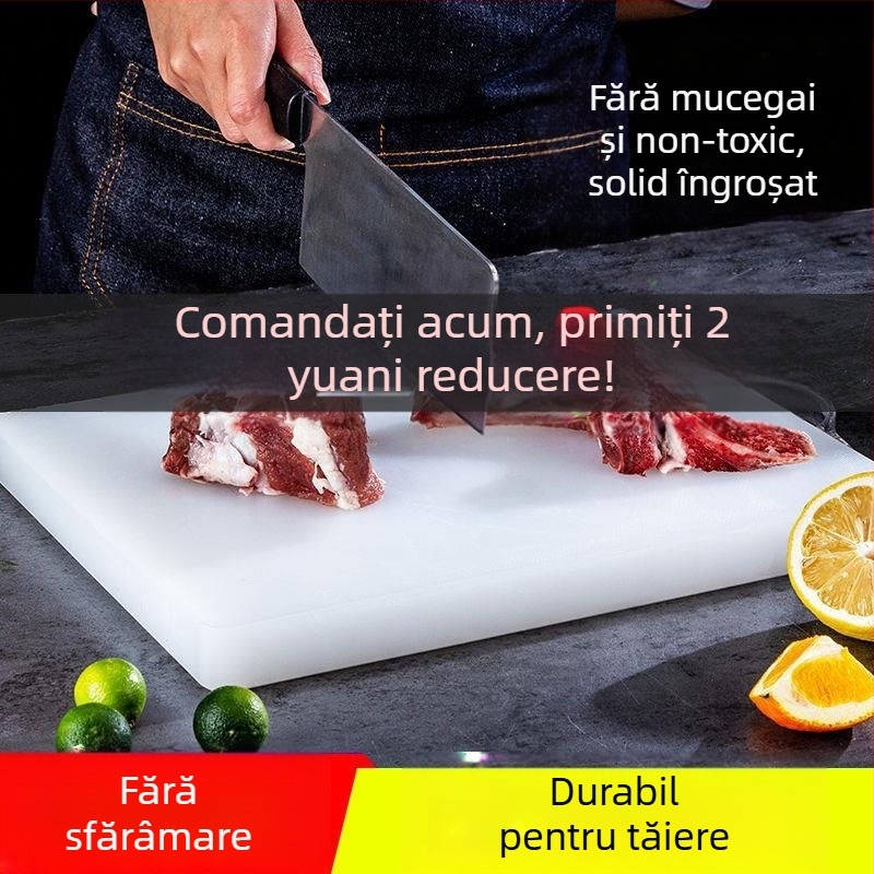 Tocător PE din plastic alimentar, pentru uz casnic, tocător de bucătărie din plastic, tocător de fructe în cămin, Liyang
