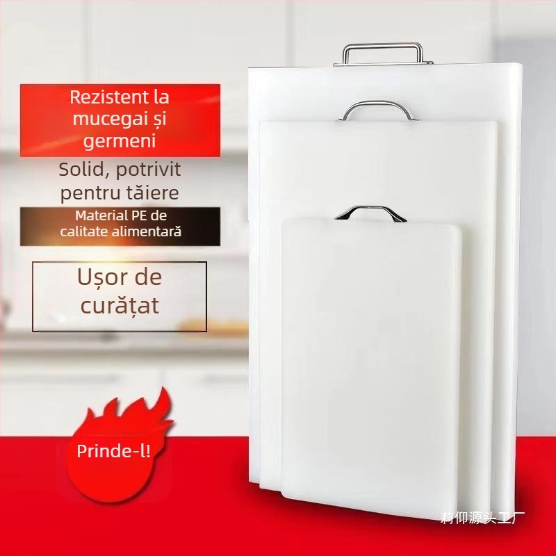 Tocător PE din plastic alimentar, pentru uz casnic, tocător de bucătărie din plastic, tocător de fructe în cămin, Liyang