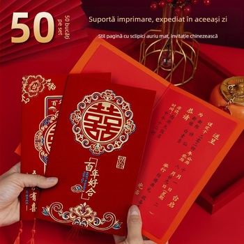 Invitații de nuntă 2026 – personalizate, elegante și minimalist, cu aer de lux