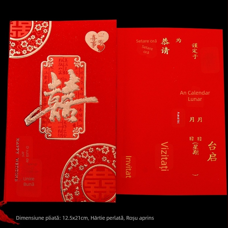 Invitații de nuntă 2026 – personalizate, elegante și minimalist, cu aer de lux