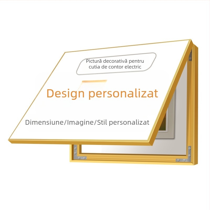 Panouri decorative pentru capacul cutiei de repartitoare electric, cu picturi decorative pentru promovare corporativă, portrete de familie, fotografii de nuntă și decor hotelier