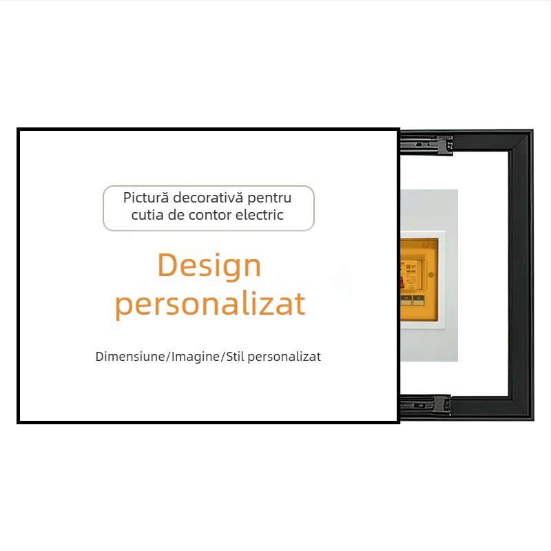 Panouri decorative pentru capacul cutiei de repartitoare electric, cu picturi decorative pentru promovare corporativă, portrete de familie, fotografii de nuntă și decor hotelier