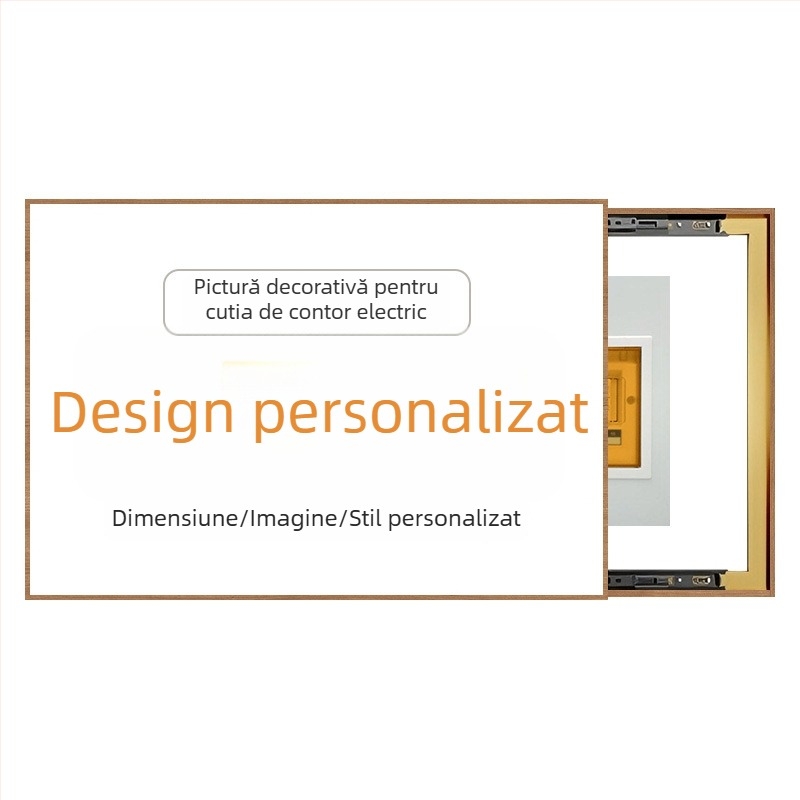 Panouri decorative pentru capacul cutiei de repartitoare electric, cu picturi decorative pentru promovare corporativă, portrete de familie, fotografii de nuntă și decor hotelier