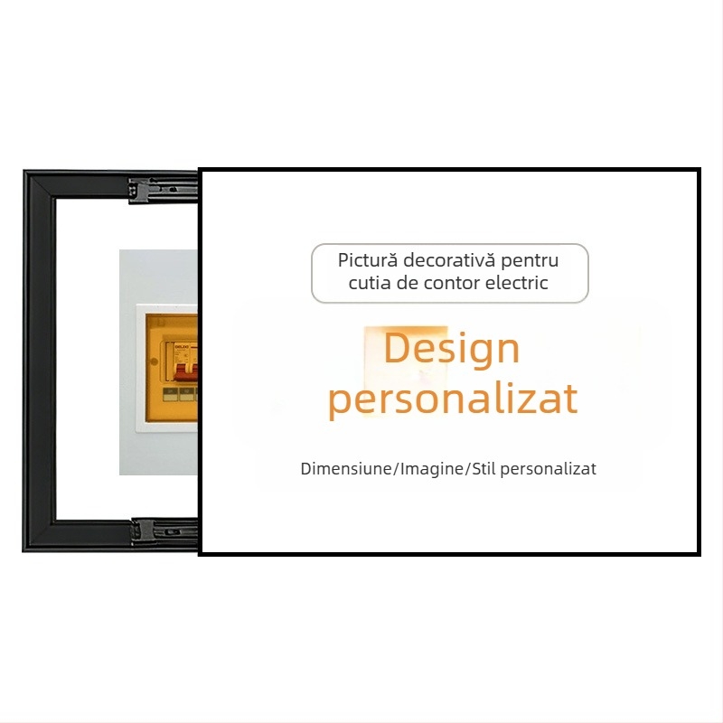 Panouri decorative pentru capacul cutiei de repartitoare electric, cu picturi decorative pentru promovare corporativă, portrete de familie, fotografii de nuntă și decor hotelier