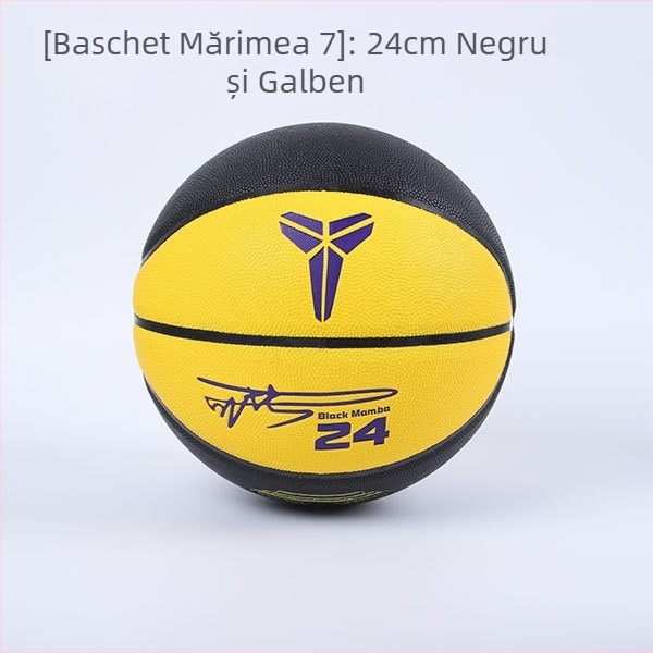 Minge de baschet dimensiune 7, PU durabil, pentru interior și exterior, gravare gratuită, potrivită pentru adulți și adolescenți, cadou de ziua de naștere pentru băieți