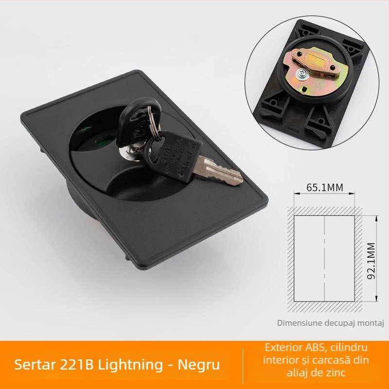 Dulap metalic cu încuietoare pentru fișiere și depozitare, potrivit pentru rafturi intensive și dulapuri de scule, model 220, design modern minimalist