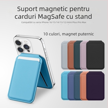 Carcasă MagSafe pentru carduri cu suport rotativ pliabil pentru seria Apple iPhone 17