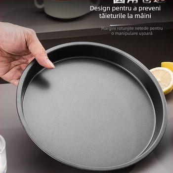 Tigaie pentru pizza pentru cuptor în stil UK, cu forme de 6, 7, 8, 9, 10 și 12 inch