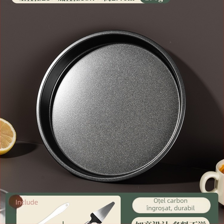 Tigaie pentru pizza pentru cuptor în stil UK, cu forme de 6, 7, 8, 9, 10 și 12 inch