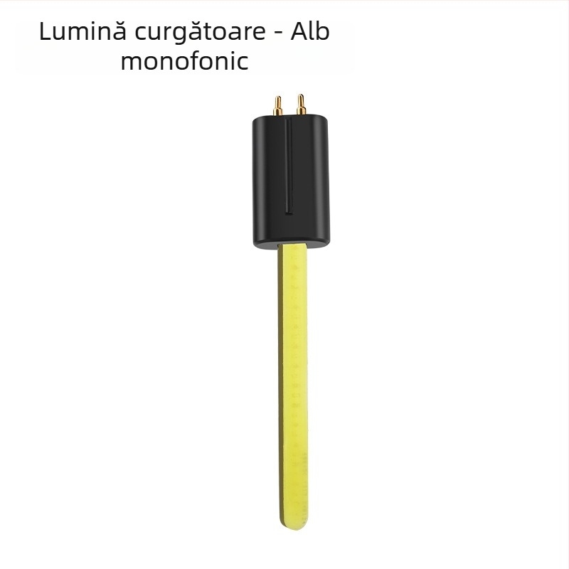 Lumină LED pentru bicicletă de șosea cu benzi LED în flux și segmente înlocuibile, conectare și reîncărcare, lumină de avertizare pentru noapte