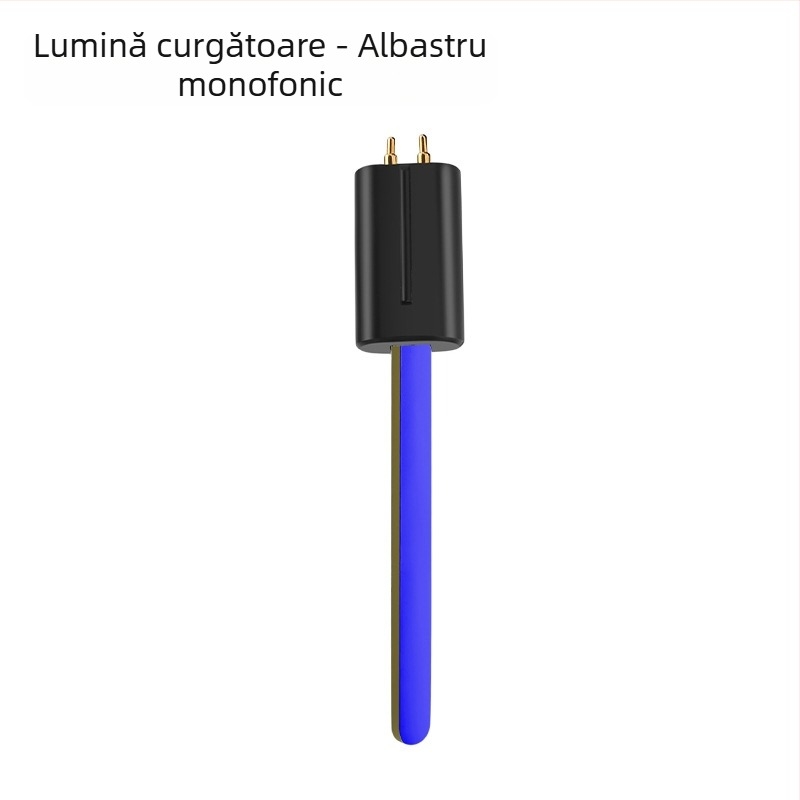 Lumină LED pentru bicicletă de șosea cu benzi LED în flux și segmente înlocuibile, conectare și reîncărcare, lumină de avertizare pentru noapte