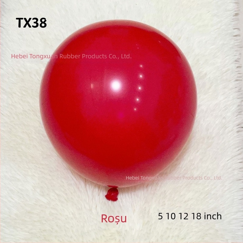 Balonă din latex Tong Xuan, 12 inch, finisaj mat, dimensiune standard, pentru nunți și petreceri, cu logo tipărit, amestec multicolor