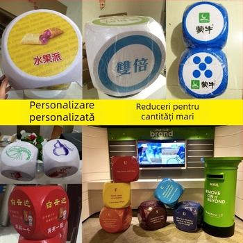 Zar mare din spumă solidă, pentru jocuri, loterii, activități educaționale și nunți