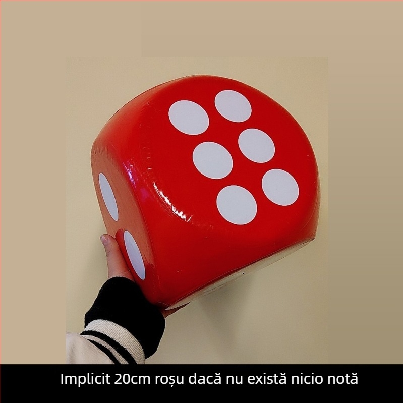 Zar mare din spumă solidă, pentru jocuri, loterii, activități educaționale și nunți